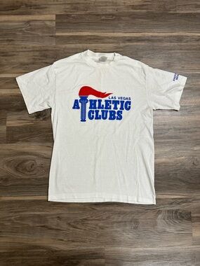 Vintage Select-T Tee Jays Las Vegas Athletic Club White T-Shirt